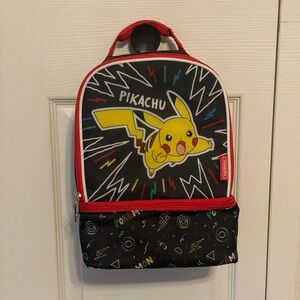 Thermos Pikachu Kids Bag - Black and Yellow